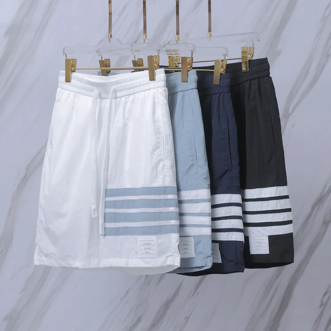 ：F 36（TB ） In Stock THOM BROWNE .TB Classic White Same Style ：White/Gray/Navy Blue/Black Size：1/2/3/4